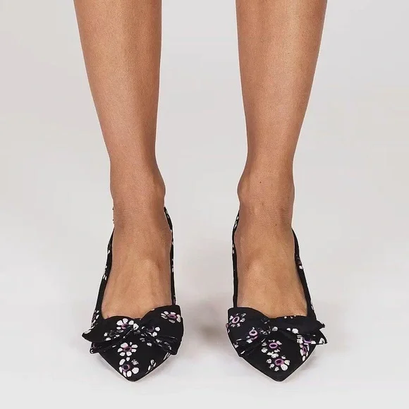 Tory Burch Rosalind Floral Print Pump - Picture 10 of 10